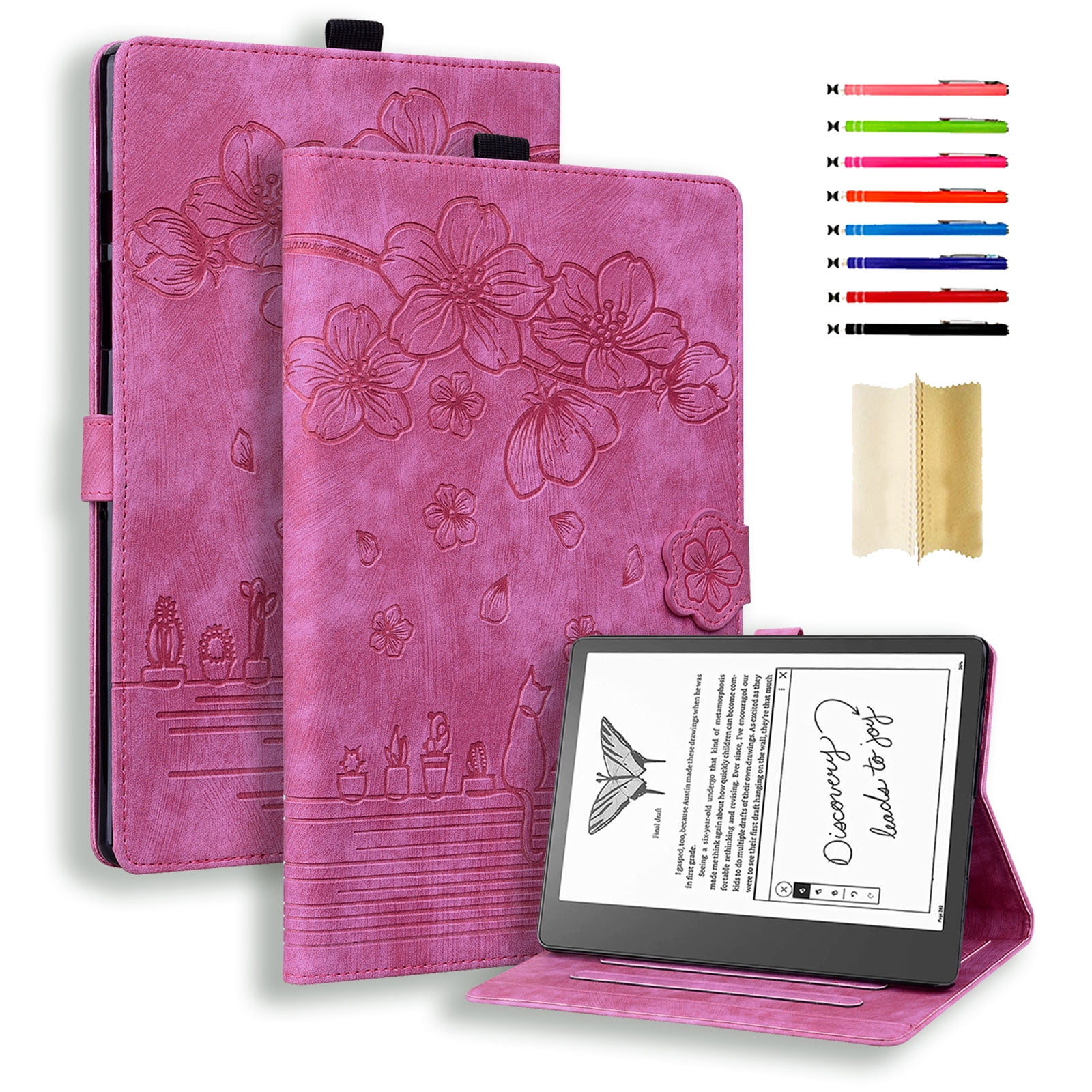 Case for Amazon Kindle Scribe 10.2, Embossed Multiple Viewing
