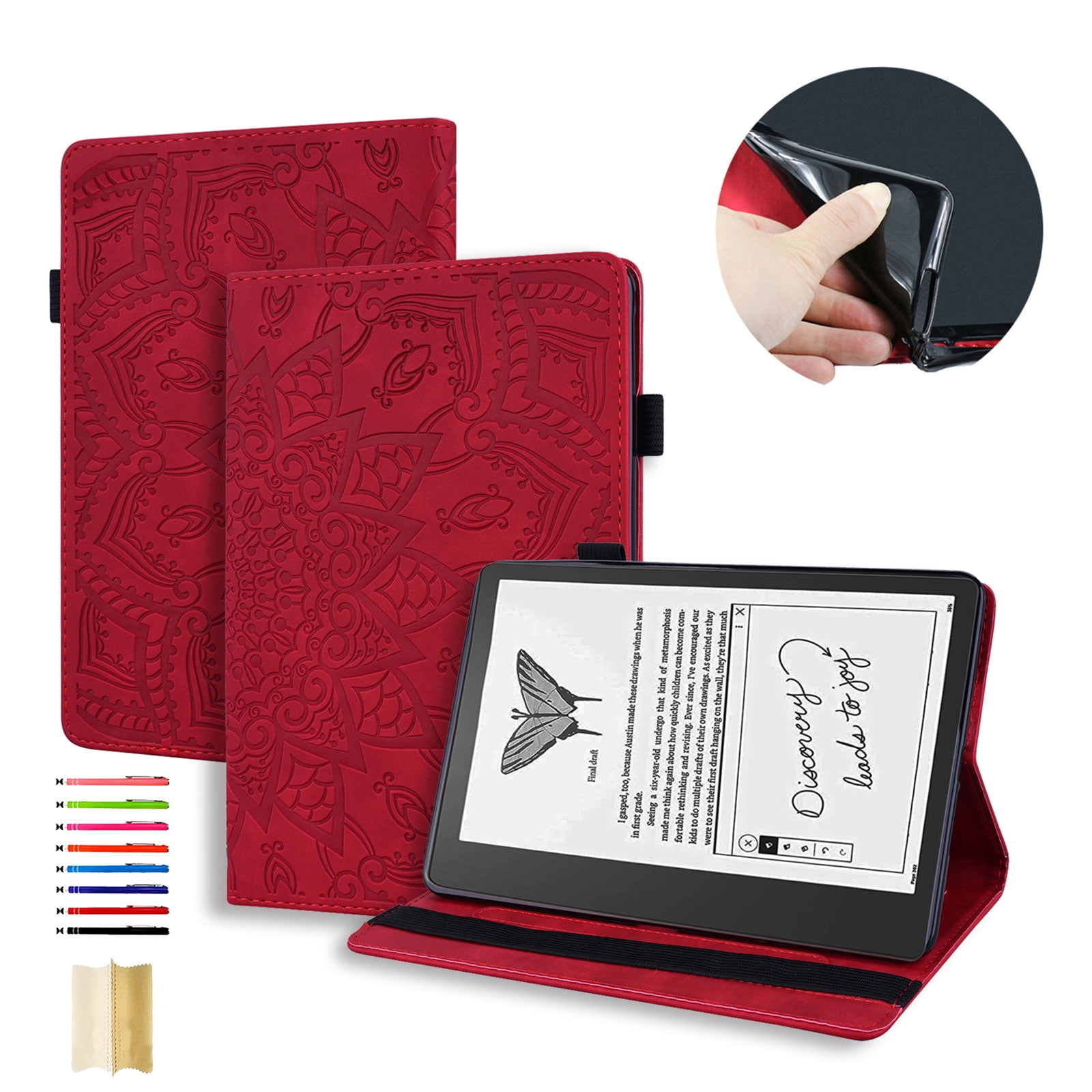 Case for  Kindle Scribe 10.2 Inch, 3D Embossed Multi Viewing