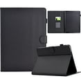 thumbnail image 1 of Case for Amazon New Kindle Generation 6" 2024/Kindle 11th Gen 2022, Fiber Texture PU Leather Folio Stand Cover Flip Tablet Case with Credit Card Slot & Auto Wake/Sleep & Magnetic Clasp, Black, 1 of 6
