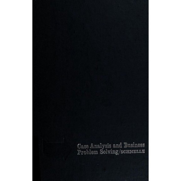 Pre-Owned Case Analysis and Business Problem Solving 9780070554702 Used