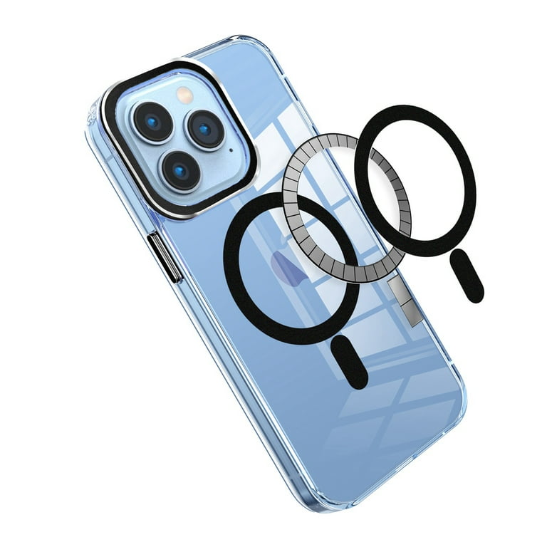 Case for Apple iPhone 11 /6.1 Clear Transparent Matching Circle Design  Hybrid TPU Hard [Support Magsafe Charger] Phone Cover fit iPhone 11 / 6.1  