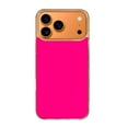 thumbnail image 1 of Case For Apple iPhone Air / 17 Pro / 17 Pro Max Series Case, Slim Thin Transparent Flexible Clear TPU Shockproof Phone Case For iPhone 17 Series, Bright Pink, 1 of 6