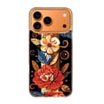 thumbnail image 1 of Case For Apple iPhone Air / 17 Pro / 17 Pro Max Series Case, Slim Thin Transparent Flexible Clear TPU Shockproof Phone Case For iPhone 17 Series, Day of the Dead Inspired (7), 1 of 6