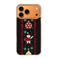 thumbnail image 1 of Case For Apple iPhone Air / 17 Pro / 17 Pro Max Series Case, Slim Thin Transparent Flexible Clear TPU Shockproof Phone Case For iPhone 17 Series, Knitted Christmas (3), 1 of 6