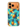 thumbnail image 1 of Case For Apple iPhone Air / 17 Pro / 17 Pro Max Series Case, Slim Thin Transparent Flexible Clear TPU Shockproof Phone Case For iPhone 17 Series, Pineapple Flowers Summer, 1 of 6