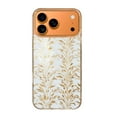 thumbnail image 1 of Case For Apple iPhone Air / 17 Pro / 17 Pro Max Series Case, Slim Thin Transparent Flexible Clear TPU Shockproof Phone Case For iPhone 17 Series, White Gold Willow Pattern, 1 of 6
