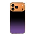 thumbnail image 1 of Case For Apple iPhone Air / 17 Pro / 17 Pro Max Series Case, Slim Thin Transparent Flexible Clear TPU Shockproof Phone Case For iPhone 17 Series, dark lavender faded black, 1 of 6