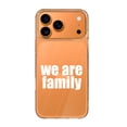 thumbnail image 1 of Case For Apple iPhone Air / 17 Pro / 17 Pro Max Series Case, Slim Thin Transparent Flexible Clear TPU Shockproof Phone Case For iPhone 17 Series, we are family, 1 of 6