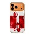 thumbnail image 1 of Case For Apple iPhone Air / 17 Pro / 17 Pro Max Series Case, Slim Thin Transparent Flexible Clear TPU Shockproof Phone Case For iPhone 17 Series, red circles squares, 1 of 6
