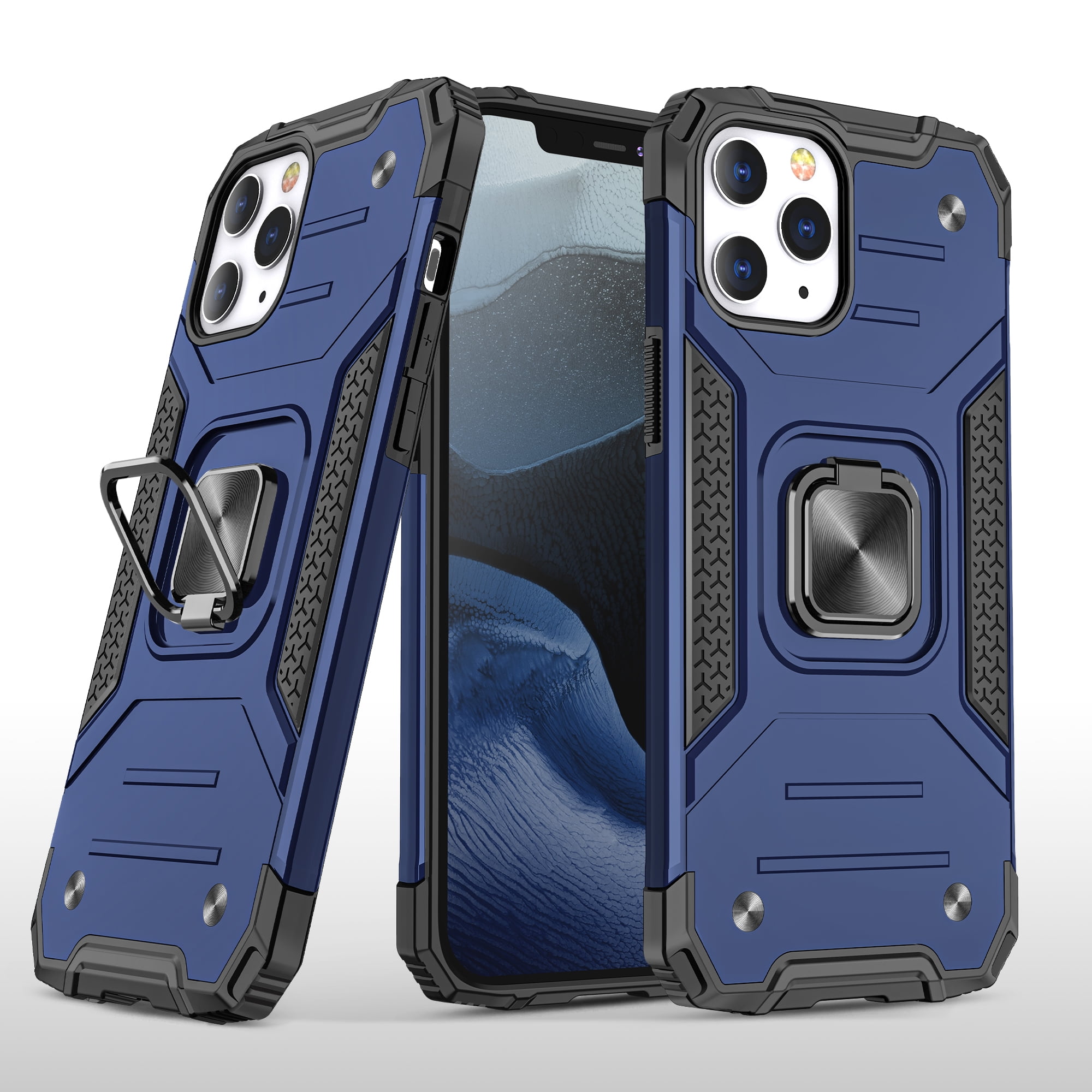 Case for Apple iPhone XR Armor Hybrid with Ring Holder Kickstand