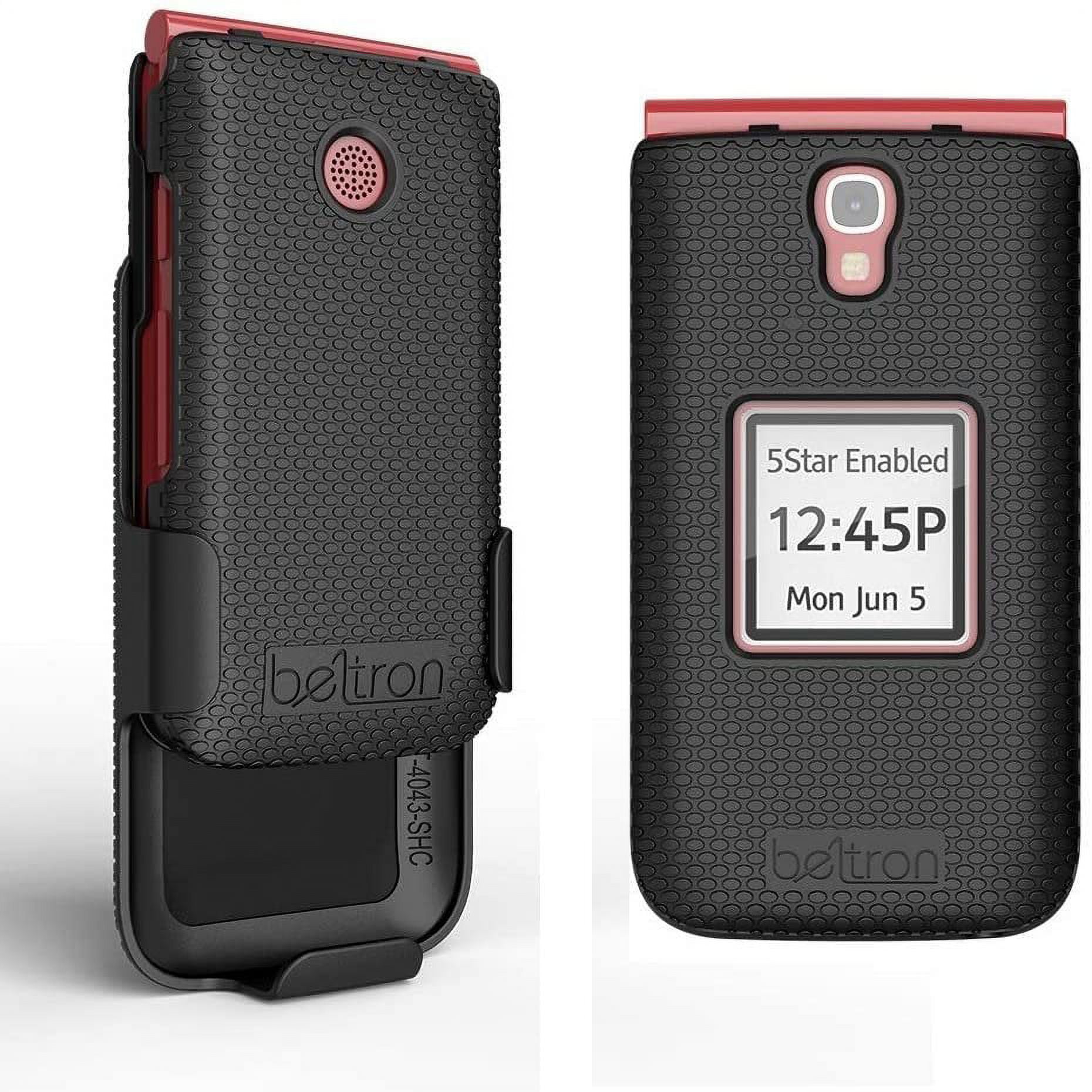 Case with Belt Clip for Alcatel GreatCall Jitterbug Flip Phone for