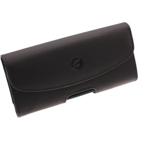 Case Belt Clip Leather for T-Mobile REVVL 6 5G/6x 5G - Holster Cover Pouch Loops Carry Protective
