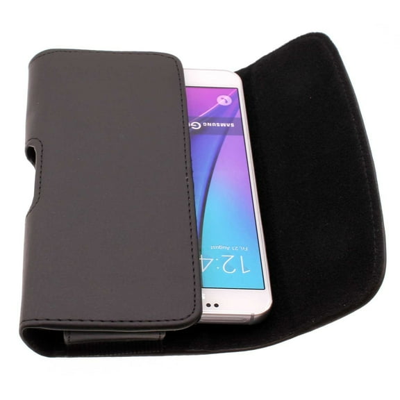Case Belt Clip for Samsung Galaxy Note 10 Plus - Leather Swivel Holster Loops Cover Pouch for Galaxy Note 10 Plus