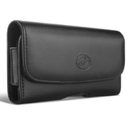 Case Belt Clip for TCL 60 NxtPaper/SE NxtPaper/XE NXTPAPER 5G - Leather Swivel Holster Loops Cover Pouch Carry