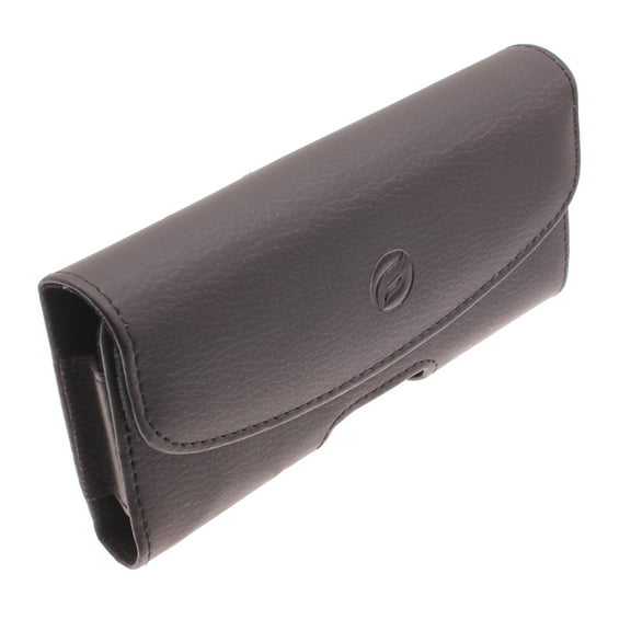 Case Belt Clip for iPhone 14/Pro - Leather Holster Cover Pouch Loops Carry