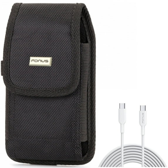 Case Belt Clip w 6ft Long Type-C Cable for Samsung Galaxy S20 Ultra - Swivel Holster Rugged, PD Fast Charger Cord Power Wire fits Samsung Galaxy S20 Ultra