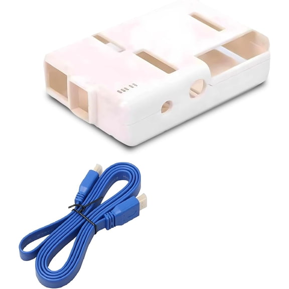 Case Box Enclosure for Raspberry Pi Model B with free HDMI Cable