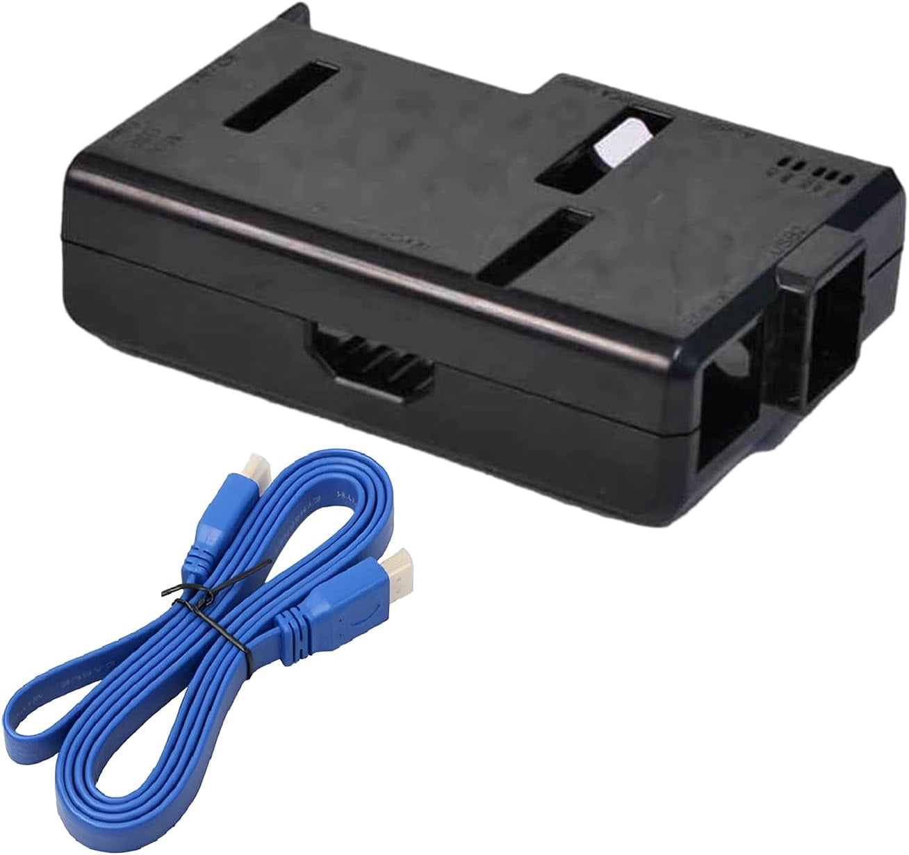 Cassidy Raspberry Box Case Box Enclosure for Raspberry Pi Model B with free HDMI Cable ...