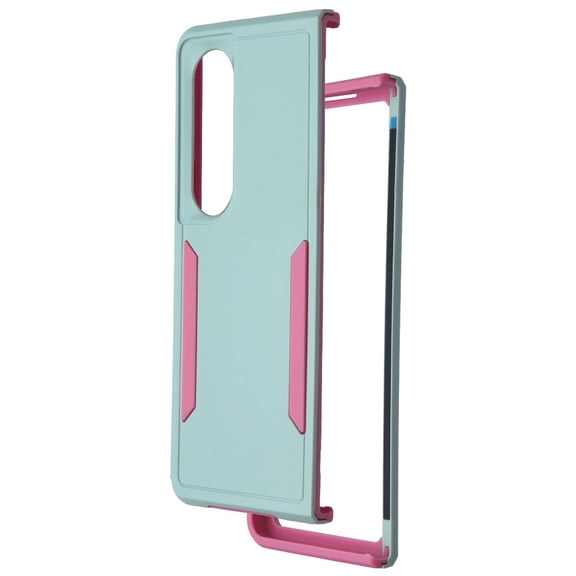 Case Brand Case for Samsung Galaxy Z Fold4 - Aqua / Pink Version