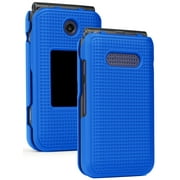Case for Cingular Flip 4, Cricket Debut Case, Nakedcellphone Protective Snap-On Cover [Grid Texture] for Cricket Debut Flip (U102AC), AT&T Cingular Flip IV Phone (U102AA)