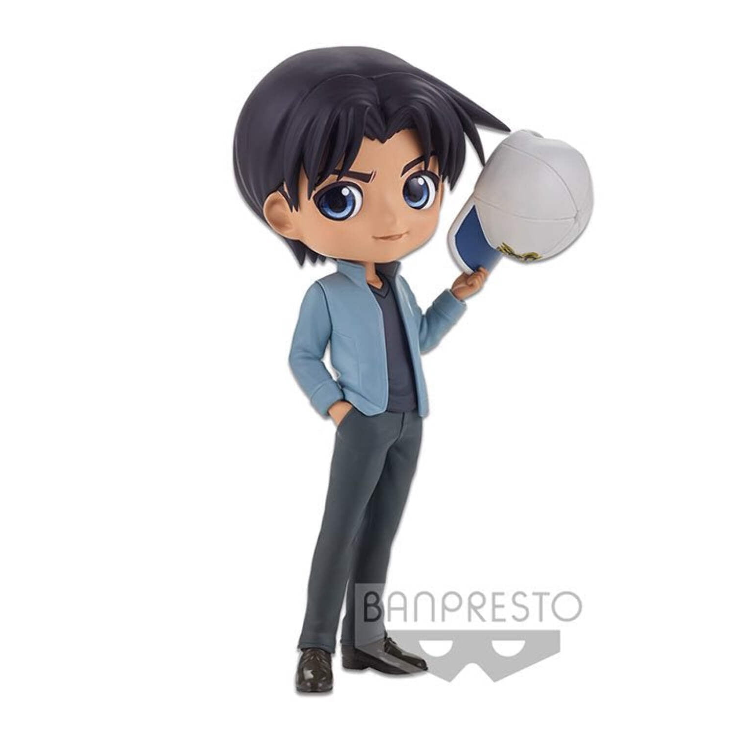 Banpresto Case Closed Q Posket Conan Edogawa Figure Ver. A – Cute Collectible With Base Stand