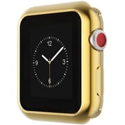 Case Compatible Apple Watch Series 38mm 3/2/1 Shock Proof Protective Silicone Bumper Resistant TPU Protector Case Cover Replacement for Apple Watch Apple Watch Series 1, 2 & 3 Cellular