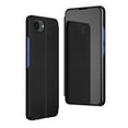 thumbnail image 1 of Case Compatible with Apple iPhone 16e Cell Phone Case with Kickstand, PU Leather, Clear View Mirror Plating Smart Flip Cover Shockproof Protective Cover for iPhone 16e, Black, 1 of 8