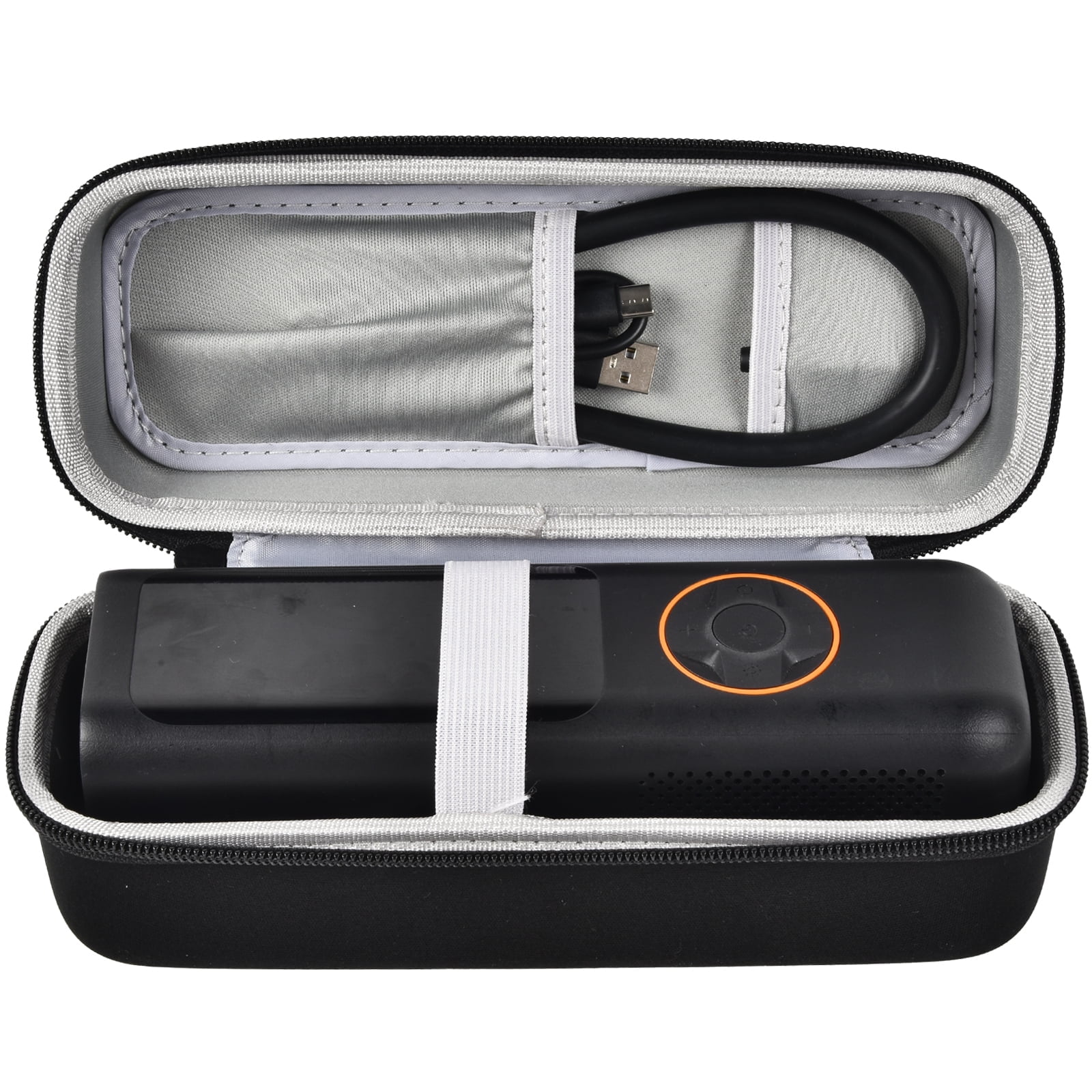 Case Compatible with Fanttik X8 for APEX/APEX EV Tire Inflator Portable Air Compressor. Storage Holder for Hafuloky for Woowind for ILTIDE for Prilotte Air Pump (Box Only) -Grey
