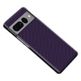 thumbnail image 1 of Case Compatible with Google Pixel 7 Case Carbon Fiber Texture Design Cover Non-Slip Enhanced Grip Anti-Fingerprint Anti-Scratch Shock Absorption Case Made for Google Pixel 7 Case,Darkpurple, 1 of 7