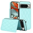 thumbnail image 1 of Case Compatible with Google Pixel 9 / 9 Pro, Stylish Card Slots Kickstand PU Leather Back Case Magnetic Closure RFID Blocking Drop Protective Shockproof Cover for Google Pixel 9 / 9 Pro, Mint, 1 of 8