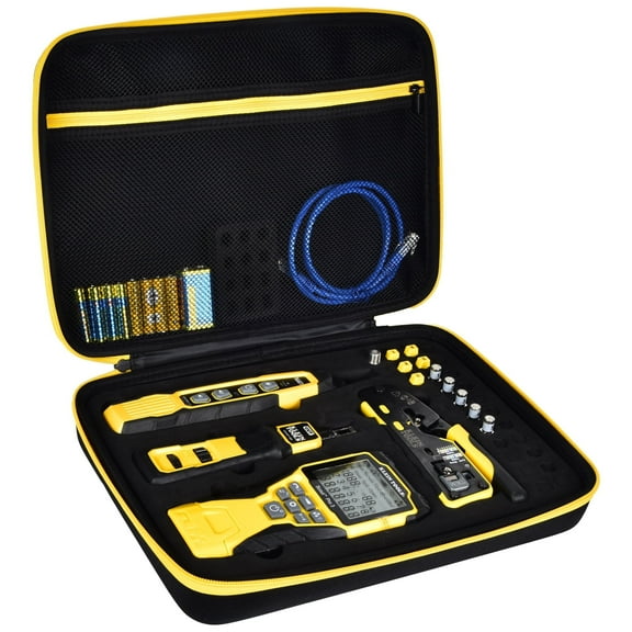 Case Compatible with Klein Tools VDV501-851 VDV500-123 VDV226-110 VDV427-300. Storage Carrying Travel Holder for Cable Tester for Scout Pro 3/ Tracer Probe/Wire Stripper and Accessories (Box Only)
