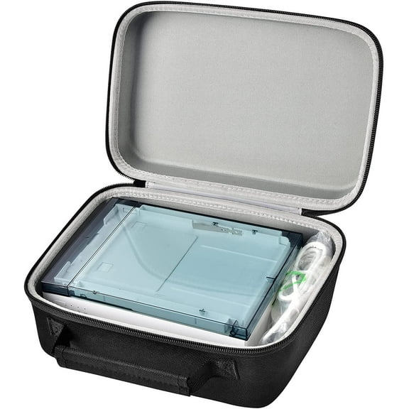 Case Compatible with Liene 4x6'' Photo Printer, Wi-Fi Picture Printer, Portable Picture Printer Hard Carrying Storage Holder Bag Hold Photo Printer for iPhone, Android, Smartphone (Box Only)