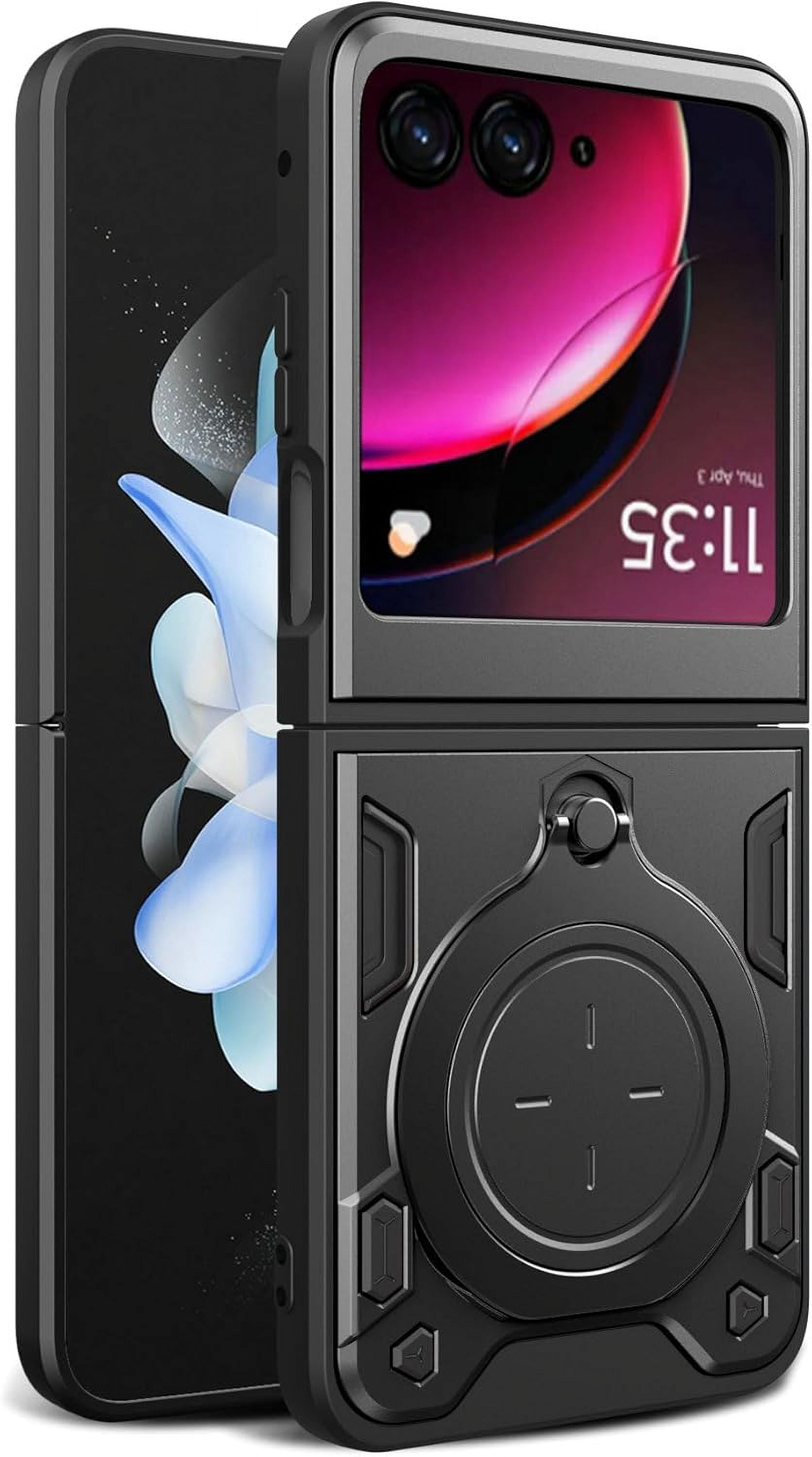 Coque Motorola Razr+ 2024/2023 Avec Protection Charnière Et Cordon Cœur - Neuf