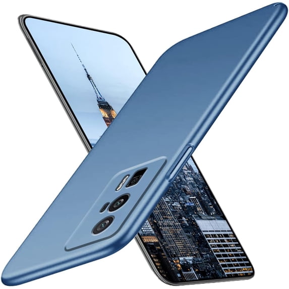 Case Compatible with Poco F5 Pro Case Shockproof, Ultra Thin Xiaomi Poco F5 Pro Case Matte Hard PC Phone Case Shockproof Anti-Scratch Protective Cases (Blue)