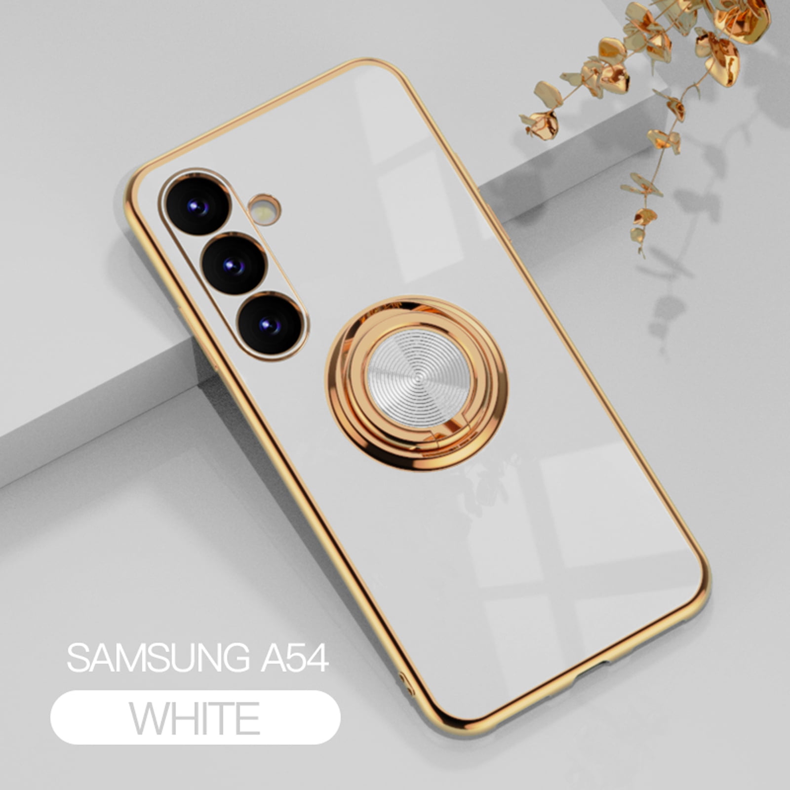 Case Compatible with Samsung Galaxy A54 5G, with Ring Holder