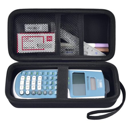 Case Compatible with Texas Instruments TI-30XS for MultiView Scientific Calculator, Storage Holder Organizer Bag with Mesh Pocket (Box Only) - Black