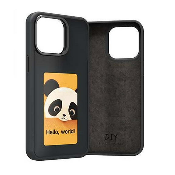 Case Compatible With iPhone 14 With NFC E Ink Ai Smart Display for Photos and Images