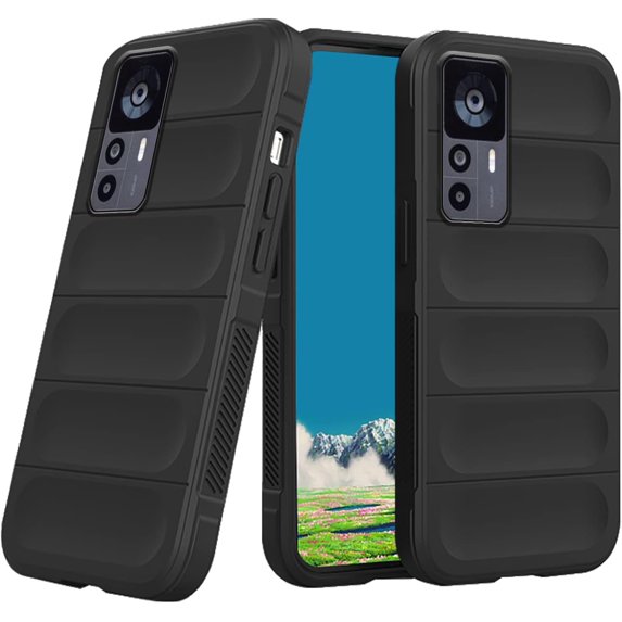 Case Compatible with Xiaomi Redmi Note 12S Case Shockproof, Soft TPU Slim Redmi Note 12S Case for Women Men Anti-Scratch Protective Phone Case (Black)
