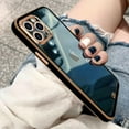 thumbnail image 1 of Case Compatible with iPhone 12 Pro Max Case Crystal Clear Transparent Design Back Bumper Shockproof Slim Fit Soft TPU Silicone Protective Phone Case Cover for iPhone 12 Pro Max, Black, 1 of 14