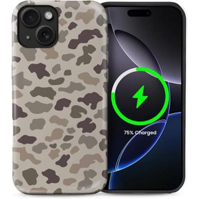 Case Compatible with iPhone 13/14 [Compatible with MagSafe] Hybrid 2-Layer Hard Shell Protection Case, Shockproof Protective Magnetic Cover for iPhone 13/14, Hunter Camouflage Design