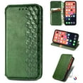 thumbnail image 1 of Case Compatible for iPhone 13 Pro Max 2021(6.7 inch), Allytech Magnetic Closure Flip PU Leather Wallet Case with Card Slots Folio Kickstand Protective Case for iPhone 13 Pro Max 5G, Green, 1 of 5