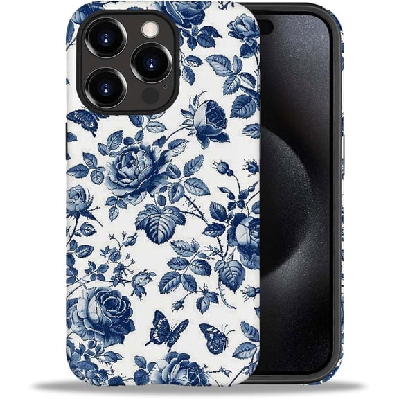 Case Compatible with iPhone 14 Pro Max, Peony and Rose Sketch Art Girl Hybrid 2-Layer Hard Shell + Silicone Protective Case -Scratch-Resistant Shockproof for iPhone 14 Pro Max