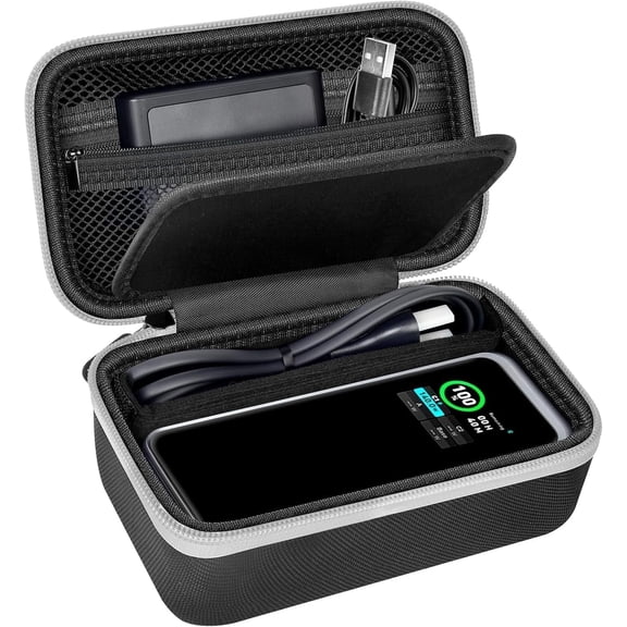 Case Compatible with Anker Prime Power Bank, 27,650mAh 3-Port 250W& for Prime USB C Charging Station-Black (Box Only)