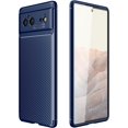 thumbnail image 1 of Case Compatible with Google Pixel 6 2021,Slim Shockproof Soft TPU Protective Shell for Google Pixel 6 2021 (Blue), 1 of 10