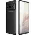 thumbnail image 1 of Case Compatible with Google Pixel 6 Pro 2021,Slim Shockproof Soft TPU Protective Shell for Google Pixel 6 Pro 2021 (Black), 1 of 8