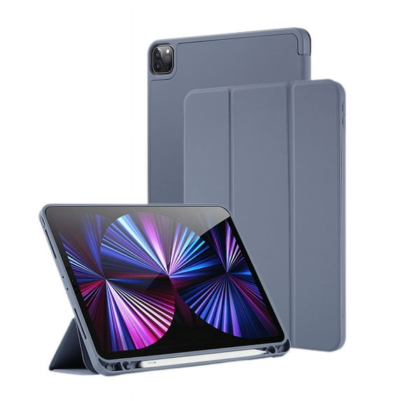 Case Compatible with IPad Mini4/5, Smart Cover Auto Wake/Sleep (Purple)