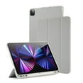thumbnail image 1 of Case Compatible with IPad2017/18(9.7Inch), Smart Cover Auto Wake/Sleep (Grey), 1 of 4