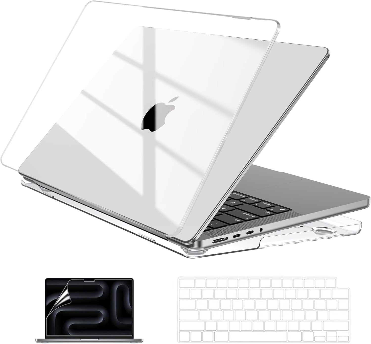 Case Compatible with MacBook Pro 14 inch M5 2026-2021 M4 M3 M2 M1 Pro ...