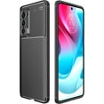 thumbnail image 1 of Case Compatible with Moto Edge 2021,Slim Shockproof Soft TPU Protective Shell for Motorola Moto Edge 2021 (Black), 1 of 9