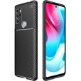 thumbnail image 1 of Case Compatible with Moto G60S 2021,Slim Shockproof Soft TPU Protective Shell for Motorola Moto G60S 2021 (Black), 1 of 9